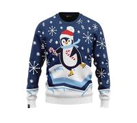 JAP Christmas - Christmas Jumper - Funny Christmas Sweater for Men, Women and Children - Skateguïn - Blue - M