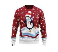 JAP Christmas - Christmas Jumper - Funny Christmas Sweater for Men, Women and Children - Skateguïn - Red - L