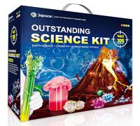 Japace 105 Science Experiments Kit Age 8+ for Kids, Educational Science Kit STEM Toys Christmas Birthday Gifts Ideas for Boys Girls, Chemistry Set, Growing Crystals, Gemstone dig kit, Volcano Eruption