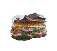 Japan 3D Kyoto Refrigerator Magnet Resin Travel Souvenirs,Handmade Home & Kitchen Decoration Kyoto Fridge Magnet Collection Gift