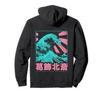 Japan Aesthetic Hokusai Japanese Great Wave Off Kanagawa Pullover Hoodie