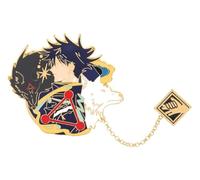 Japan Anime Jujutsu Kaisen Pin Set Gojo Satoru & Ryomen Sukuna, Klein, Non-precious metal