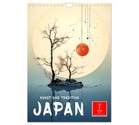 Japan - art and tradition UK-Version (Wall Calendar 2026 DIN A4 Portrait), CALVENDO 12 Month Wall Calendar