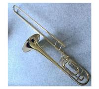 Japan Bb Tune/F Gold Plating Phosphor Copper Tenor Trombone F Key Professional Performing Musical Instrument(Brass)