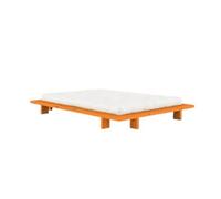 Japan Bed Frame 140x200 Solar Orange
