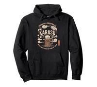 Japan Beer Karasu Kanji Souvenir for Tourists & Beer Fans Pullover Hoodie