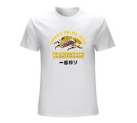Japan Beer Kirin Ichiban 100% Malt Prime Brew Bier Funny T-Shirt Cotton Men T Shirt White XXL