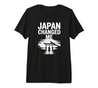 Japan Changed Me Travel Souvenir Mt Fuji Tokyo Kyoto Osaka Premium T-Shirt