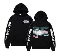 Japan Classic Manga Initial D Hoody Top Trendy Anime New Hoodies Takumi Fujiwara AE86 Printed Jumper Fujiwara Tofu Shop Pattern Hoodies