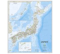 Japan Classic, tubed: Wall Maps Countries & Regions (National Geographic Reference Map)