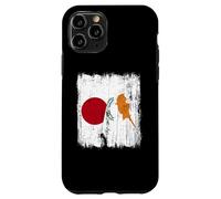 Japan Cyprus Half Flag Japanese Cypriot Heritage Case for iPhone 11 Pro