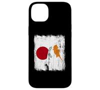 Japan Cyprus Half Flag Japanese Cypriot Heritage Case for iPhone 14 Plus