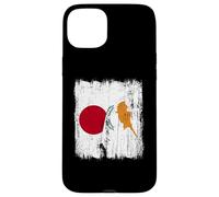 Japan Cyprus Half Flag Japanese Cypriot Heritage Case for iPhone 15 Plus