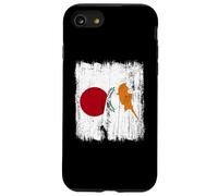 Japan Cyprus Half Flag Japanese Cypriot Heritage Case for iPhone SE (2020) / 7/8