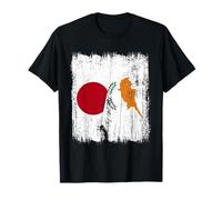 Japan Cyprus Half Flag Japanese Cypriot Heritage T-Shirt