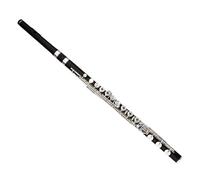 Japan Ebony Flute 17 Hole Key Material Silver Plated