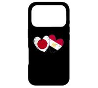 Japan Egypt Heart Flags Japanese Egyptian Love Pride Case for iPhone 17 Pro