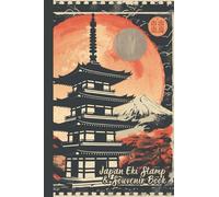 Japan Eki Stamp & Souvenir Book: Travel Journal I Japanese Stamps Train Station Collection I Passport Size