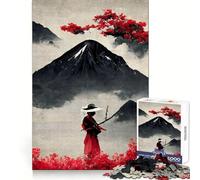 Japan Farmer Jigsaws 1000 Pieces for Adults Sharp Brain Perfect Connection Family Bond Art Work (38x26cm)