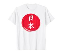 Japan Flag Japanese Flag Patriotic Blossom Cherry Mens Kids T-Shirt