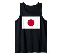 Japan Flag Land of The Rising Sun Tank Top