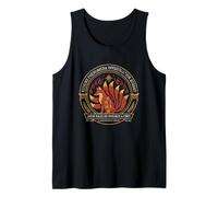 Japan Fox Yokai Mountain Guardian Japanese Kitsune Souvenir Tank Top