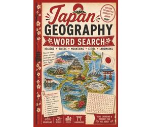 Japan Geography Word Search: Word Search with easy to Read Large Print About Japan Geography I 6x9 inches, 110 pages I 50+ puzzles, Gift for holiday, vacation, travel, relax, learn