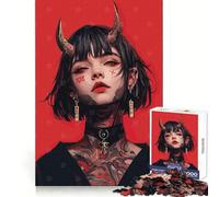 Japan Ghost Adult Jigsaw Puzzle1000 Pieces Decompress Game True Detail Playful Challenge Night Play (38x52cm)