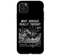Japan Great Wave Physics Hokusai Water Motion Math Science Case for iPhone 11 Pro Max
