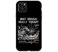 Japan Great Wave Physics Hokusai Water Motion Math Science Case for iPhone 11 Pro Max