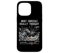 Japan Great Wave Physics Hokusai Water Motion Math Science Case for iPhone 14 Pro Max