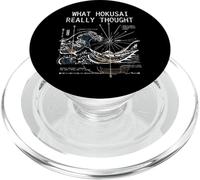 Japan Great Wave Physics Hokusai Water Motion Math Science PopSockets PopGrip for MagSafe