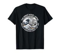 Japan Great WaveOff Kanagawa Hokusai Japanese Souvenir T-Shirt