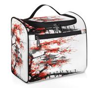 Japan Iandscape Painting Travel Toiletry Bag for Women Men Kids Girls Boys 11.2 L Big Cosmetic Makeup Bag Hanging Wash Pouch Bag Toiletries Organizer Shower Bag
