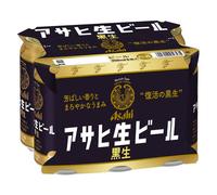 Japan Import - Asahi Draft Beer Black 6x350ml
