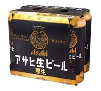 Japan Import - Asahi Draft Beer Black 6x500ml