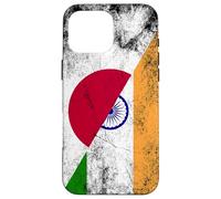 Japan & India Flags - Japanese Indian Case for iPhone 16 Pro Max