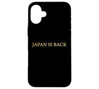 Japan Is Back - Trendy Minimalist Design for Men & Women Case for iPhone 16 Plus