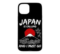 Japan Is Calling And I Must Go Japanese Fugi Mountain Case for iPhone 15 Plus
