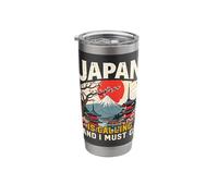 Japan is Calling and I Must Go Vacation Travel Enthusiasts Stainless Steel Insulated Tumbler
