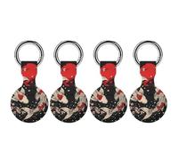 Japan Japanese Fishes Flowers Full Protective Cover Case with Keyring Silicone Skin