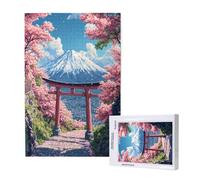 Japan Jigsaw Puzzles for Adults 2000 Snow Mountain Puzzles for Adults Wooden, Funny/Difficult/Impossible/Challenging Decompression Games, As a Birthday for Women and Men ML-96