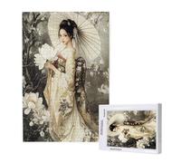 Japan Jigsaw Puzzles for Adults 4000 Piece, Woman Puzzles for Adults Wooden, Funny/Difficult/Impossible/Challenging Decompression Games, As a Birthday for Women and Men ML-1108