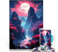 Japan LandscapeAdults 1000 Pieces Puzzle Help the brain exercise addictive toys to cultivate patience Great Gift for Games 38x26cm