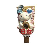 Japan Lucky Cat Stick 3D Refrigerator Magnet Resin Travel Souvenirs,Handmade Home & Kitchen Decoration Japan Fridge Magnet Collection Gift