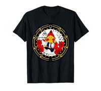 Japan Manhole Art Okinawa City Eibou Eisa 沖縄市エイサーエイ坊 Uchina T-Shirt
