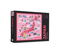 Japan Map Puzzle: 500-Piece Jigsaw Puzzle