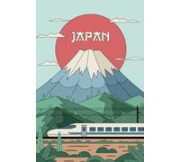 Japan Mj Fuji Eki Stamp Collecting Notebook 6x9 100 Plain Pages With A Small Section To Add Details Notepad Journal Diary Pad Scrapbooking