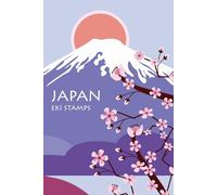 Japan Mount Fuji Cherry Blossom Eki Stamp Collecting Book: Travel Journal for Train Station Stamp Collectors | Japan Railway Stamp Notebook Pretty Lilac Purple