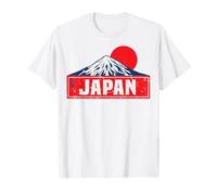 Japan Mount Fuji Honshu Tokyo red Sun Osaka Kyoto Souvenir T-Shirt